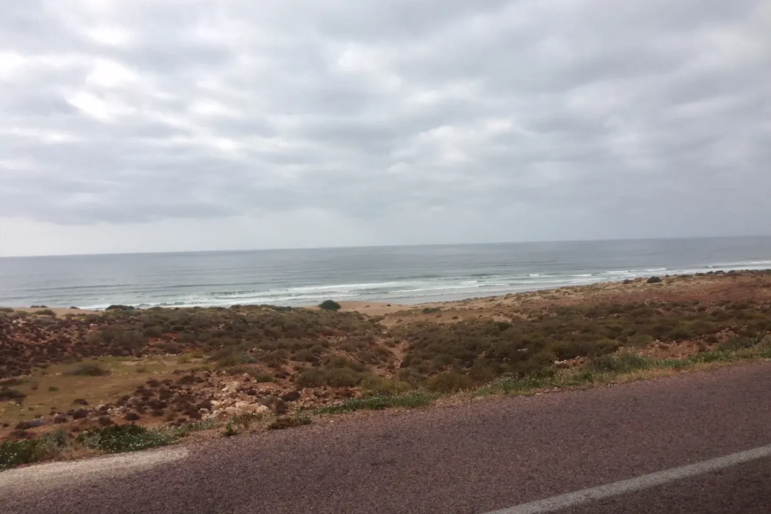 Atlantic coastline between Aglou and Mirleft
