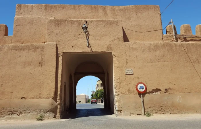 Bab Aglou gate in the walls of Tiznit