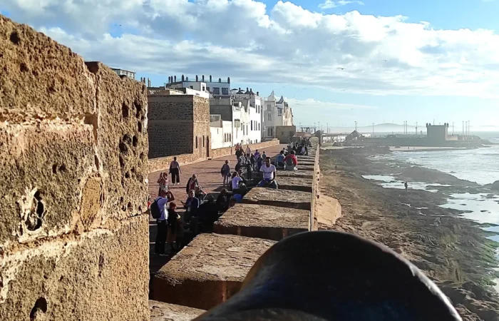 Bronze cannons on the Skala ramparts of Essaouira Bronze cannons on the Skala ramparts of Essaouira