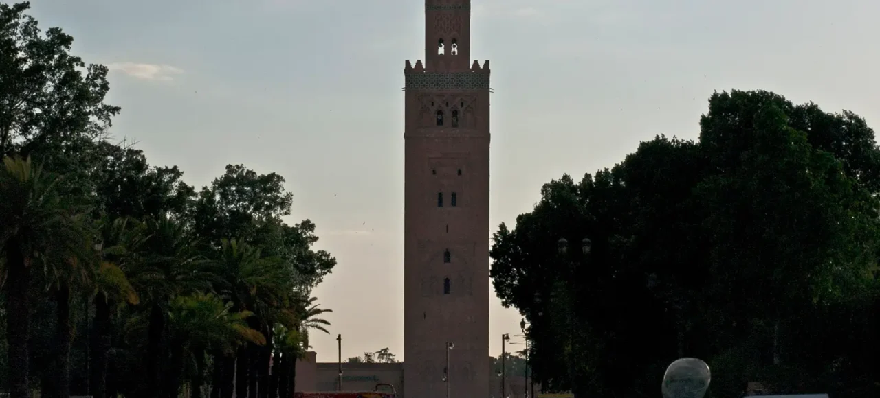 The Koutoubia minaret in Marrakech