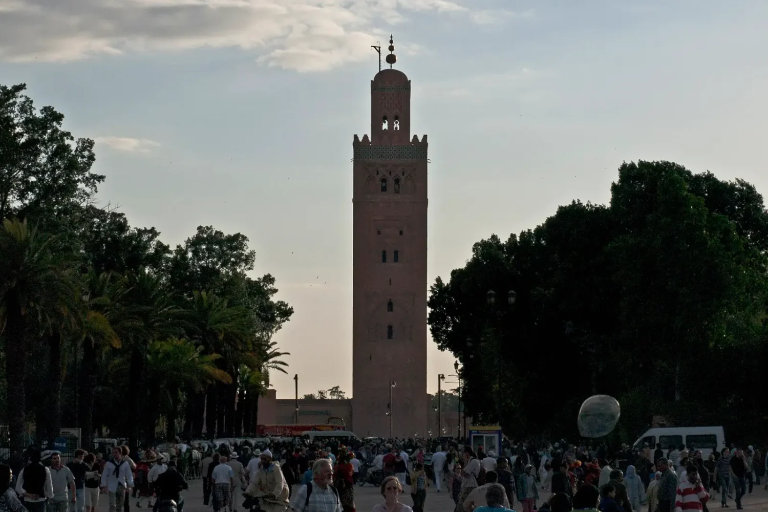 The Koutoubia minaret in Marrakech