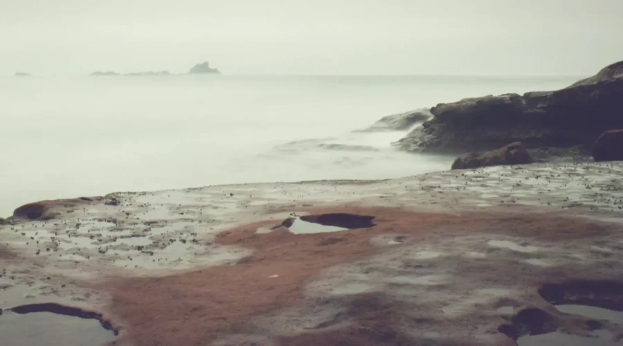 Legzira beach and its remaining rock arch
