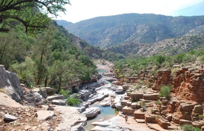 Rocky river bed in Paradise Valley