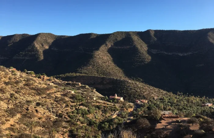 View over Paradise Valley and the surrounding mountains