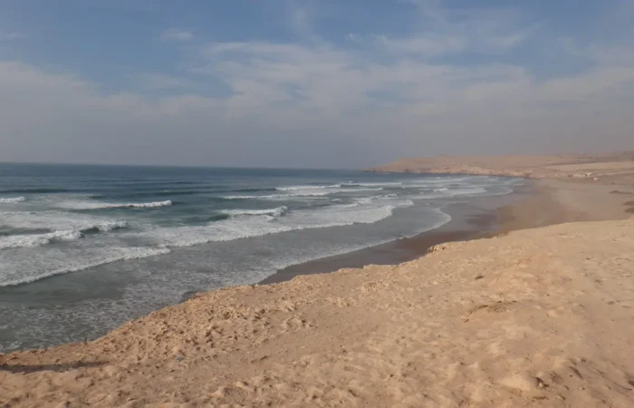 Wild Atlantic coastline at Tamri